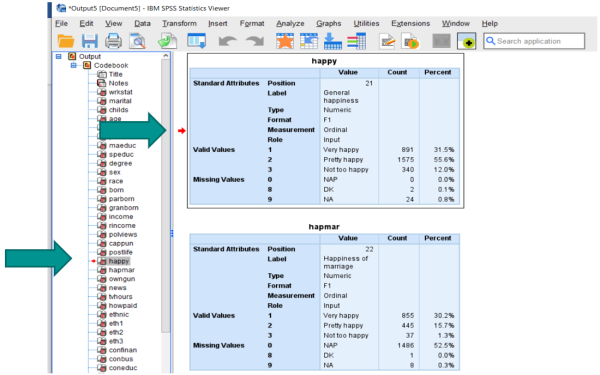 The Value Of Codebook In IBM SPSS Statistics SPSS Analytics Partner